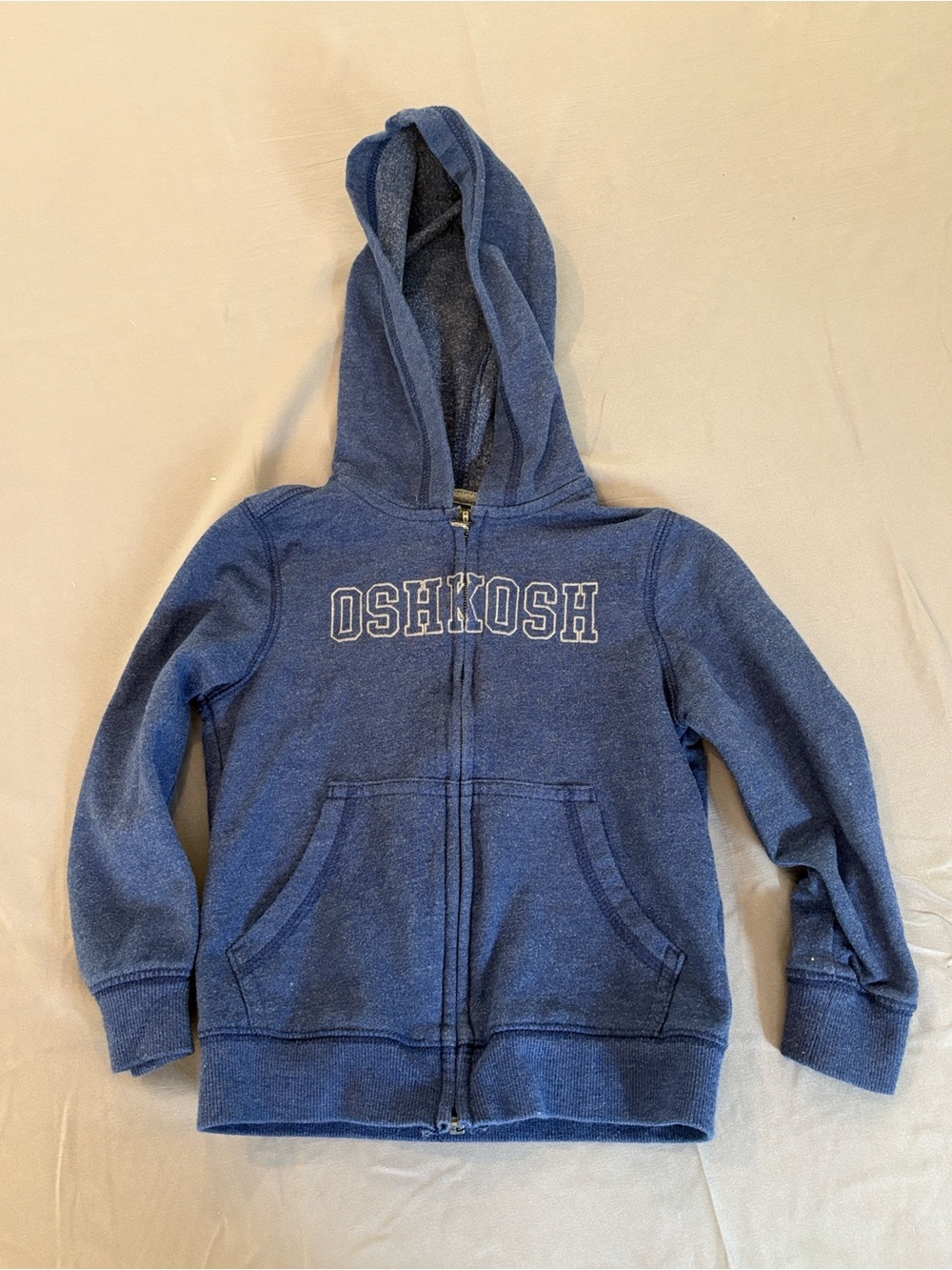 /OshKosh B'gosh Blue Zip-up Long Sleeve Hoodie Sz 3T